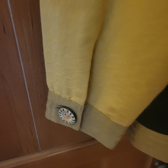 Woman's Embroidered Indigo Moon Boho Chic Jacket Size Medium - Picture 8 of 11